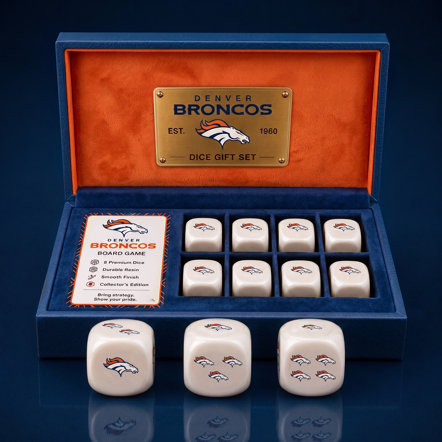 DB_Premium NFL Personalized Dice Gift Box