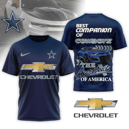 DC Premium NFL Chevrolet 3D Shirt DDT CTND