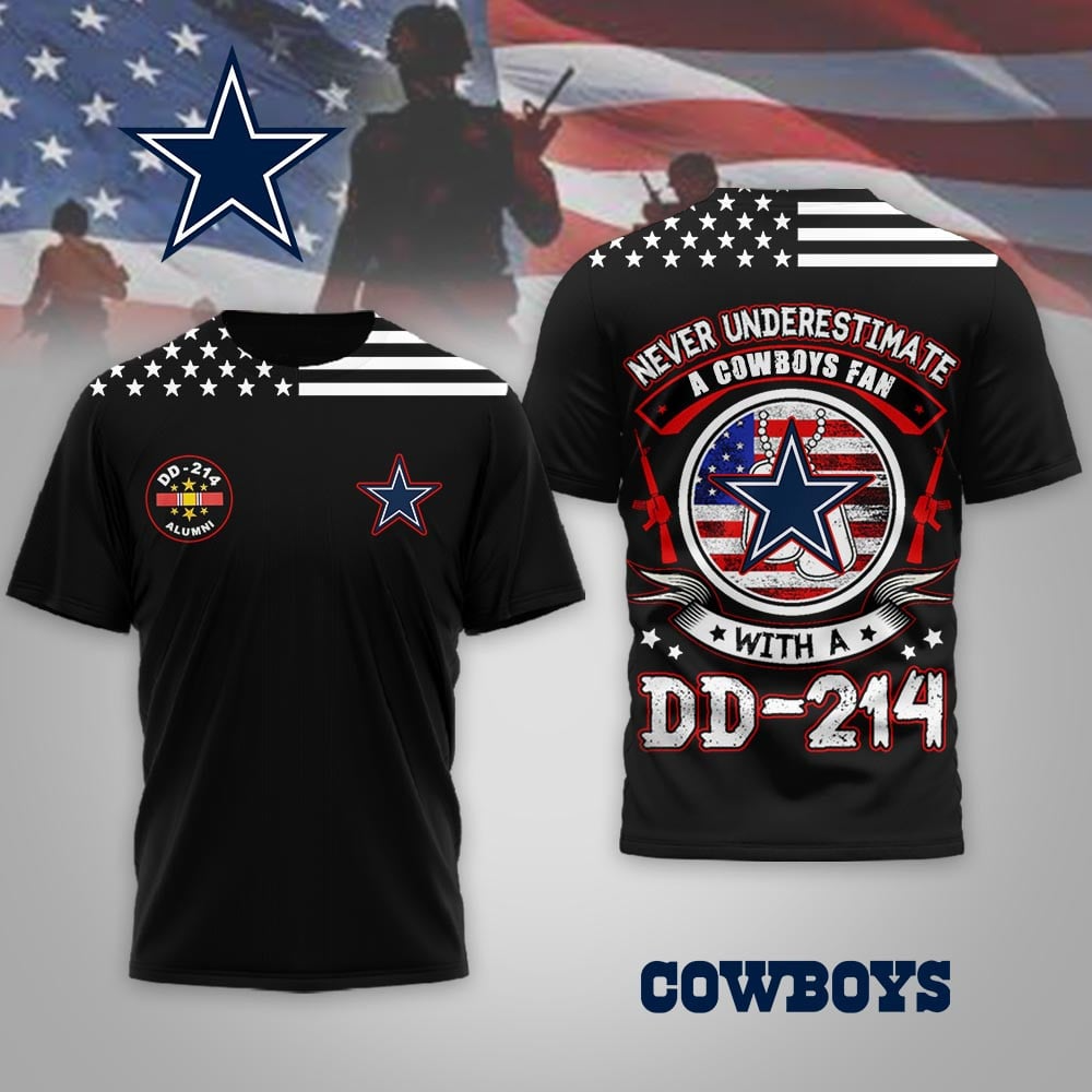 DC Premium NFL DD-214 Alumni 3D Shirt DDT NTL