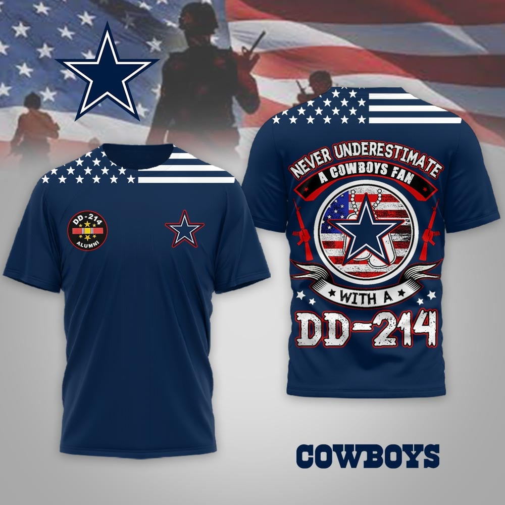 DC Premium NFL DD-214 Alumni 3D Shirt DDT NTL