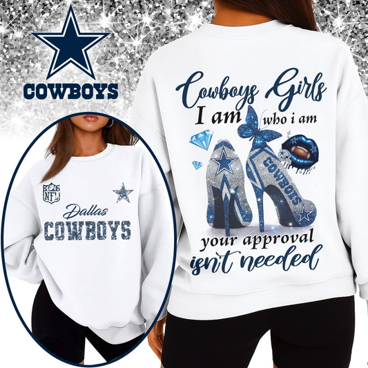 DC Premium NFL I Am Who I Am Glitter 3D Apparel DDT NTL