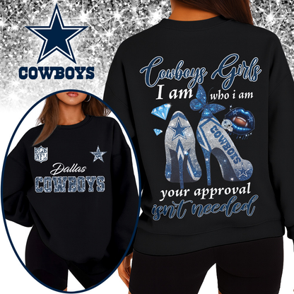 DC Premium NFL I Am Who I Am Glitter 3D Apparel DDT NTL