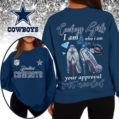 DC Premium NFL I Am Who I Am Glitter 3D Apparel DDT NTL