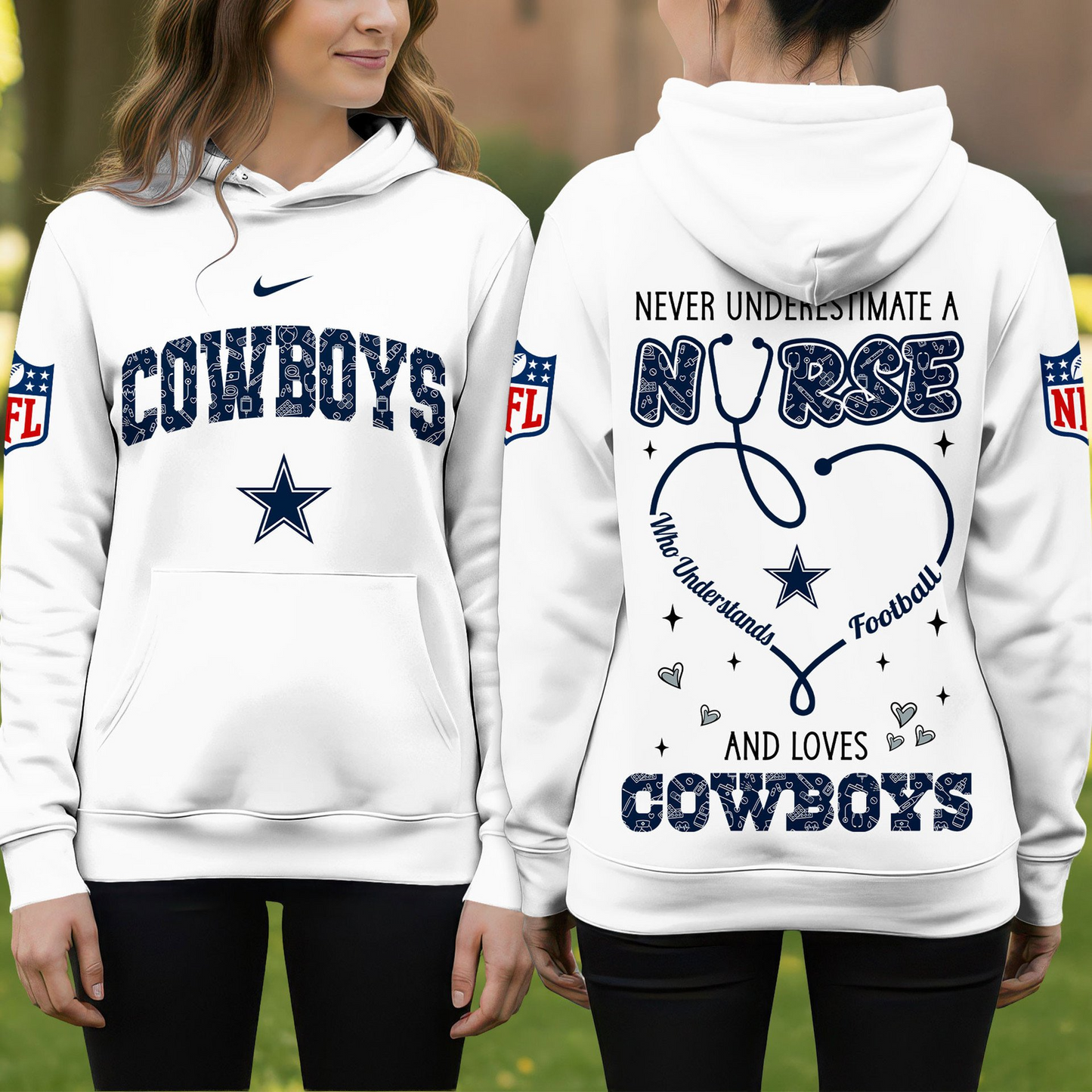 DC Premium NFL Nurse Pride Hoodie DDT 101125 HLPHUONG