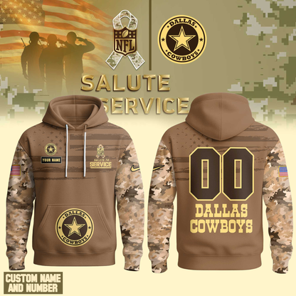 DC Premium NFL Salute To Service Hoodie DDT  NTL