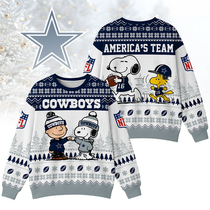 DC Premium NFL Snoopy Winter SweatShirt DDT CTND