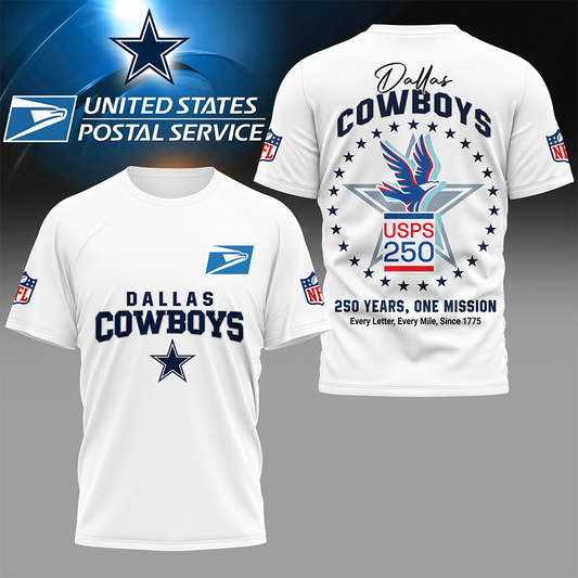 DC Premium NFL United States Postal Service 250th Anniversary 3D Shirt DDT CTND