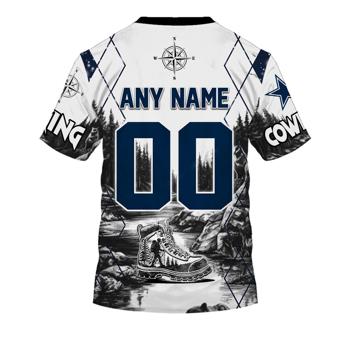 DC x NFL Hiking 3D Hoodie DDT CTND