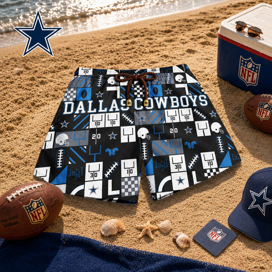 DC x NFL Luxury Beach Shorts 180626