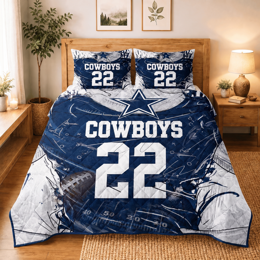 DC x NFL Premium Bedding Sets Personalized Gift For Fan