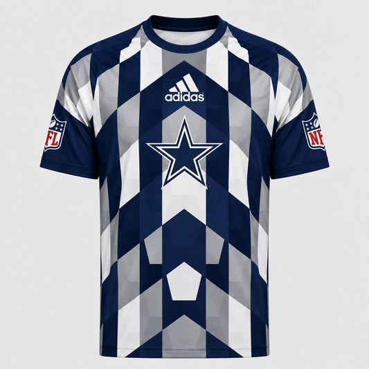 DC x NFL Premium Geometric Fan Performance T-Shirt