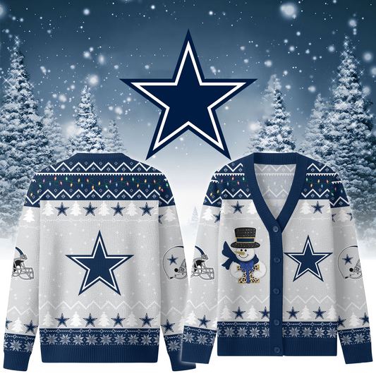 DC x NFL Premium Knitted Cardigan Jacket DDT CTND