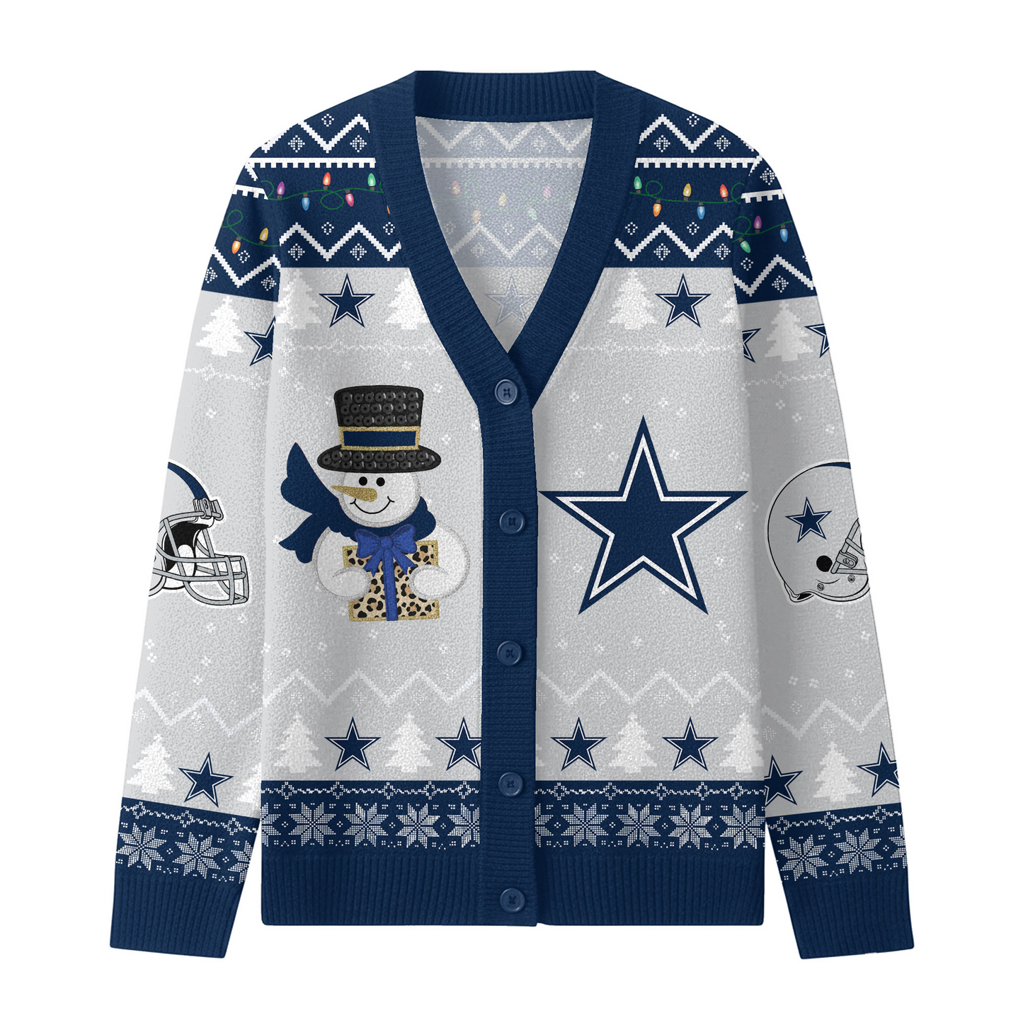 DC x NFL Premium Knitted Cardigan Jacket DDT CTND