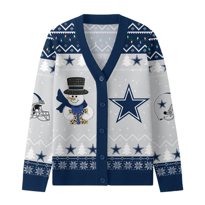 DC x NFL Premium Knitted Cardigan Jacket DDT CTND