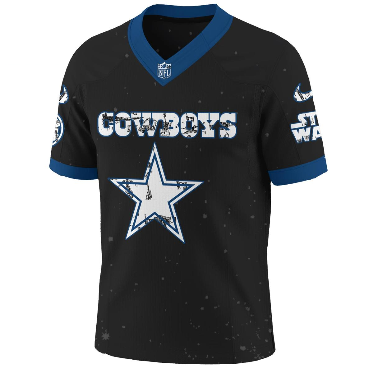 DC x S.Wars Darth Vader 2025 Football Jersey DDT NTL