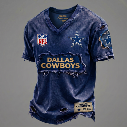 DC NFL Premium V-Neck T-shirt Gift For Fans 0306 NAK DATND NHT