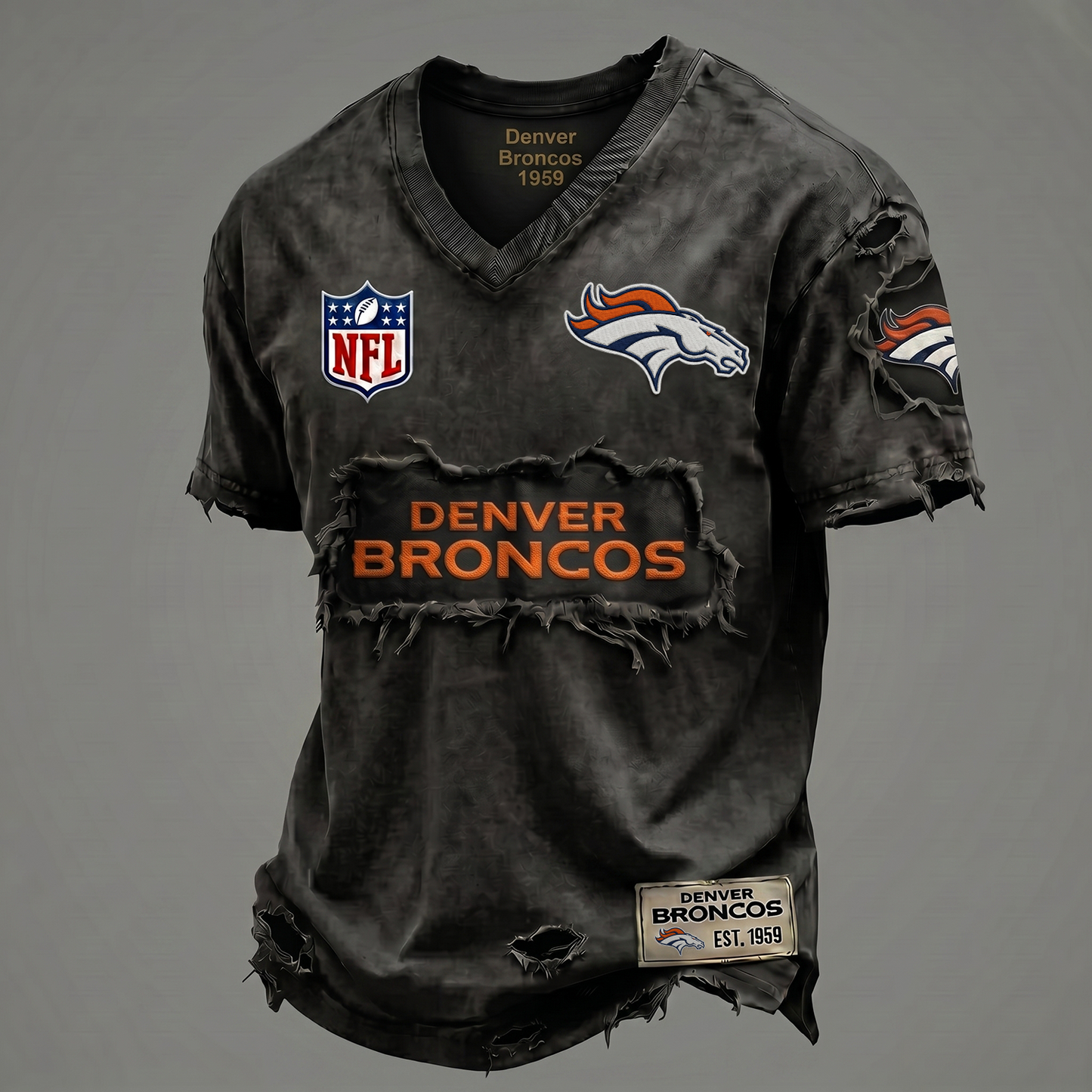 DC NFL Premium V-Neck T-shirt Gift For Fans 0306 NAK DATND NHT