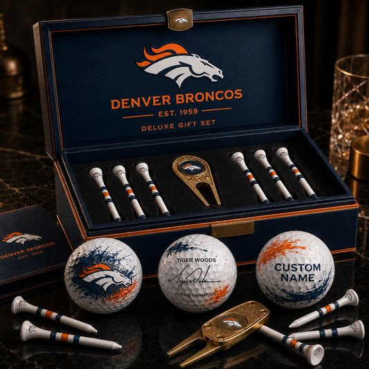 DEN X NFL Championship Golf Gift Box – Premium Collection