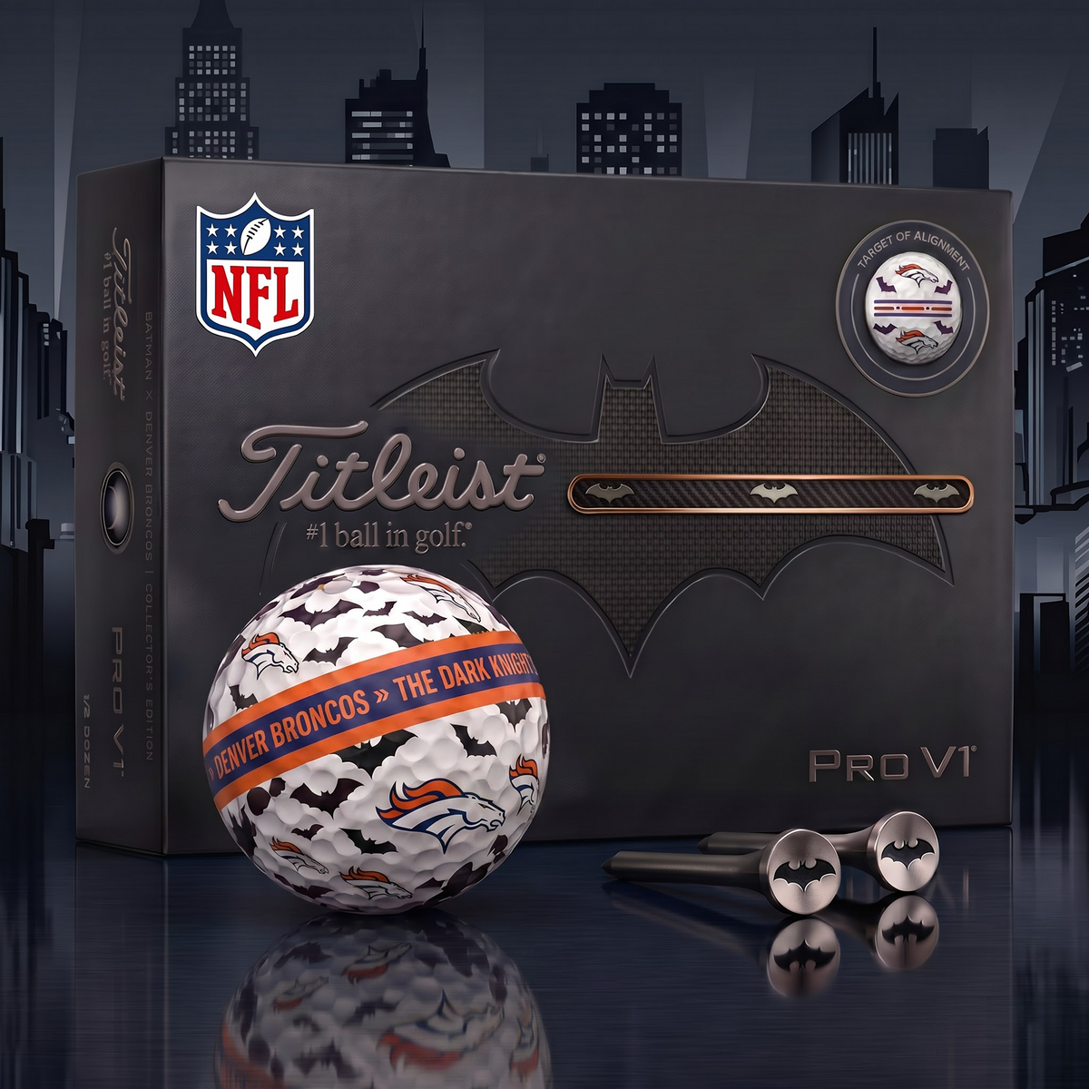 DEN X NFL Football Legends Golf Ball Collection – Premium Set
