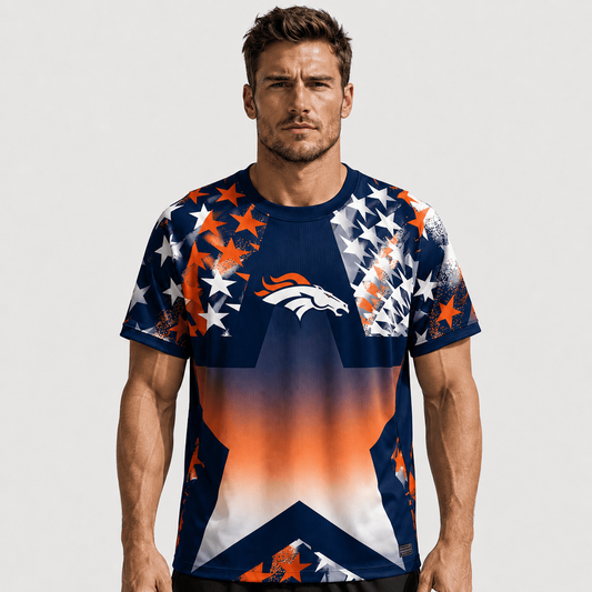 DEN X Premium NFL Premium Patriotic Football Star