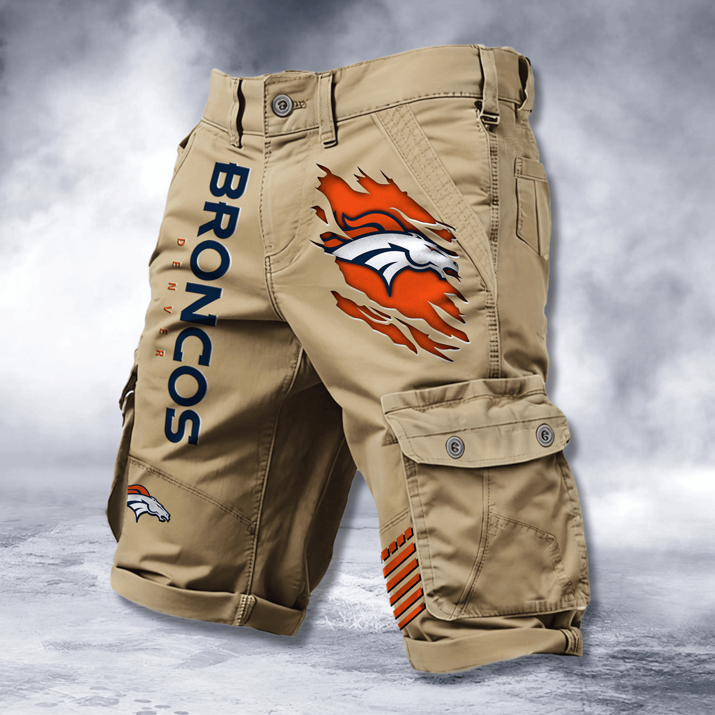DEN x NFL Cotton Cargo Shorts DATND TANTD 2705