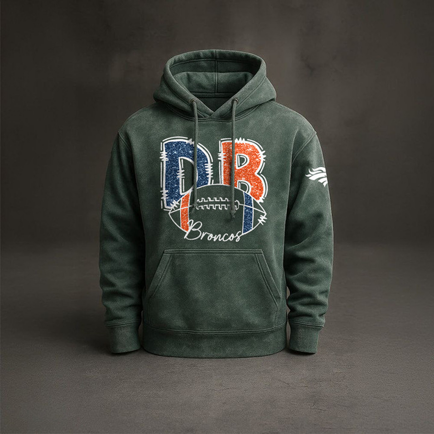 DEN x NFL Embossed Hoodie DatND THUONGNH