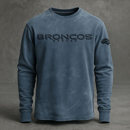 DEN x NFL Embossed SweatShirt DATND TANTD