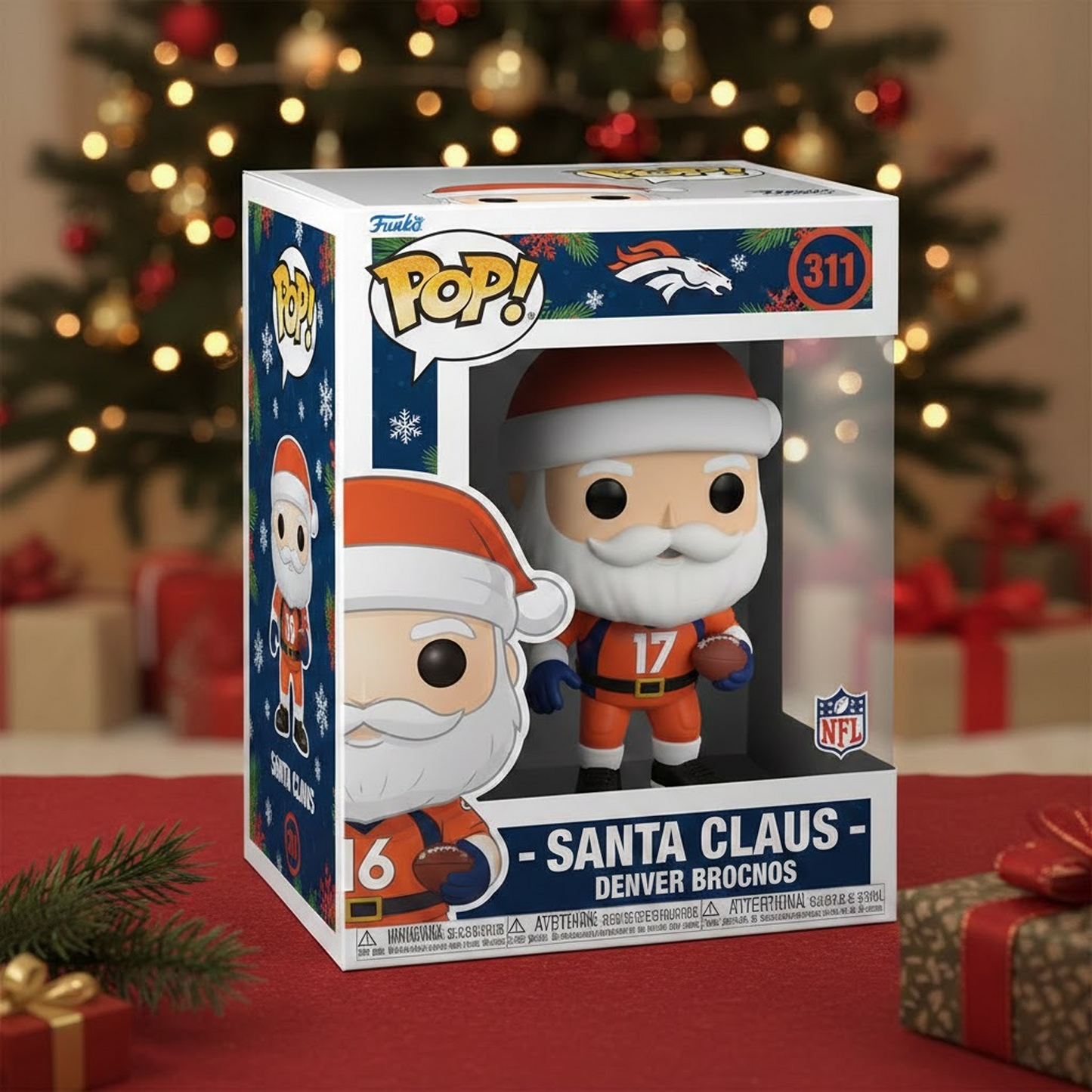 DEN x NFL Figures Santa Claus DATND TANTD