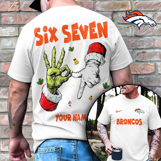 DEN x NFL Funny Six Seven Hot Trend Tshirt Custom Any Name DATND TANTD