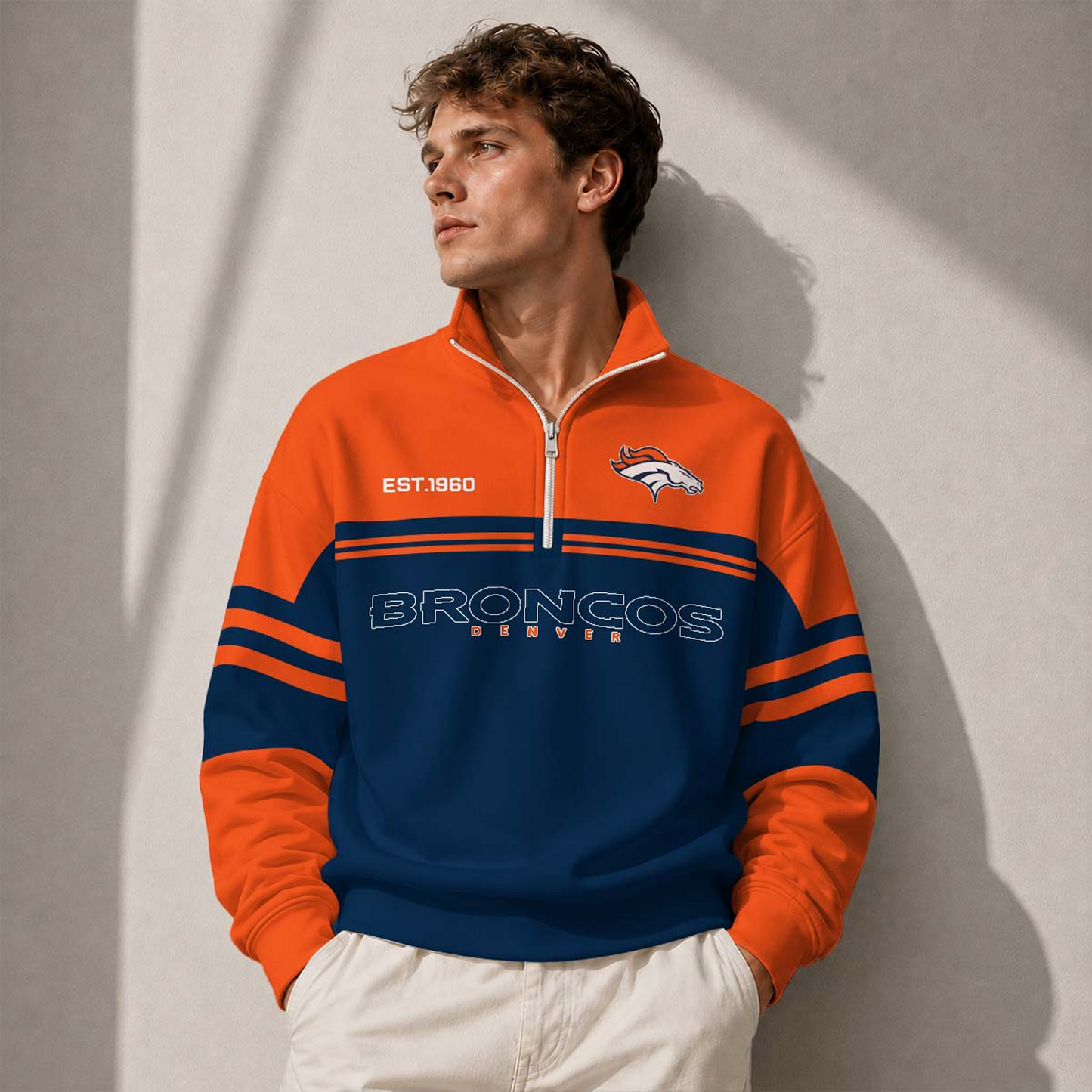 DEN x NFL Half-Zip Sweatshirt