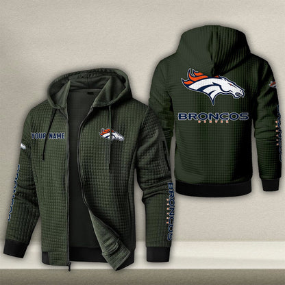 DEN x NFL Quilted Zip Hoodie DatND DVT