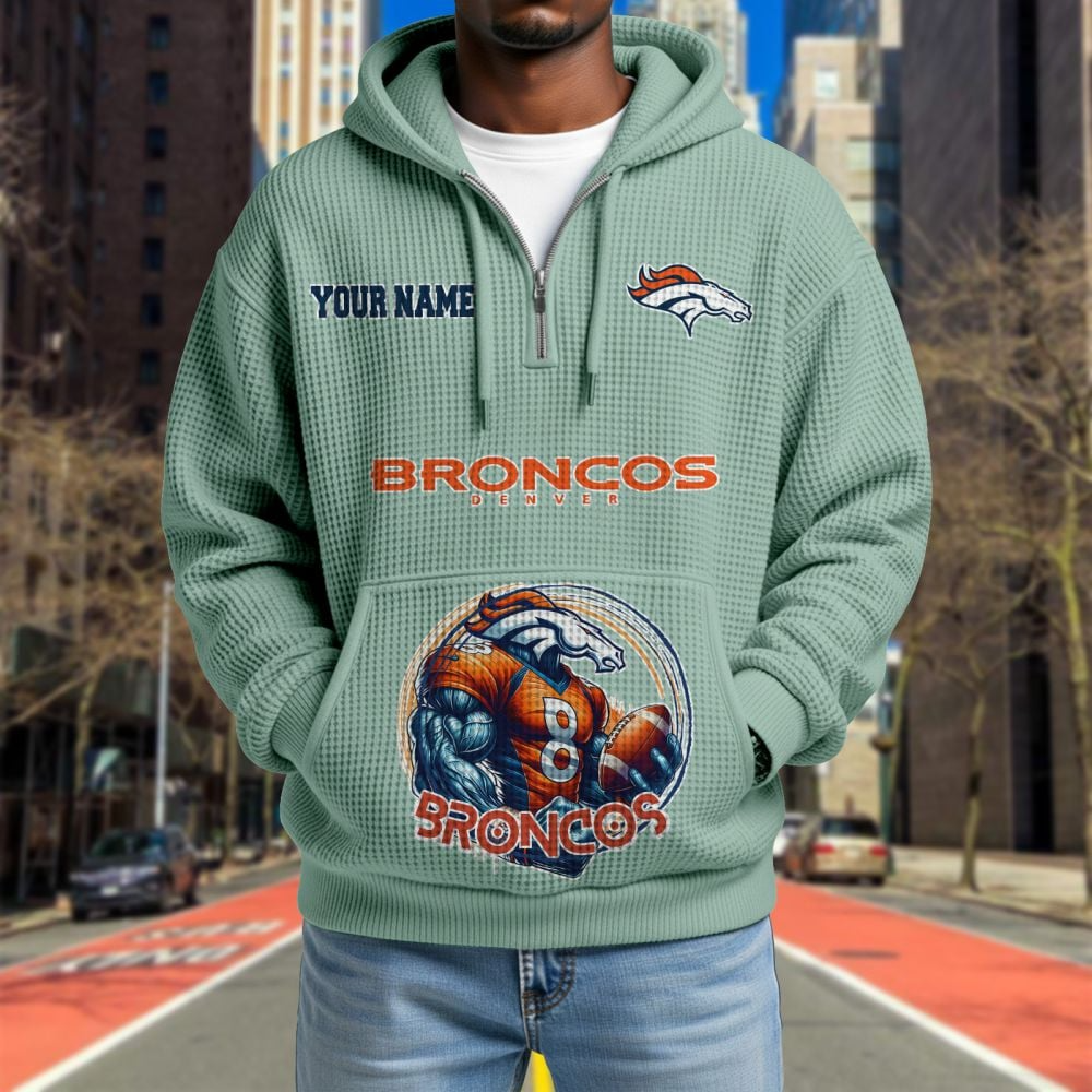 DEN x NFL Waffle Hoodie DATND TANTD