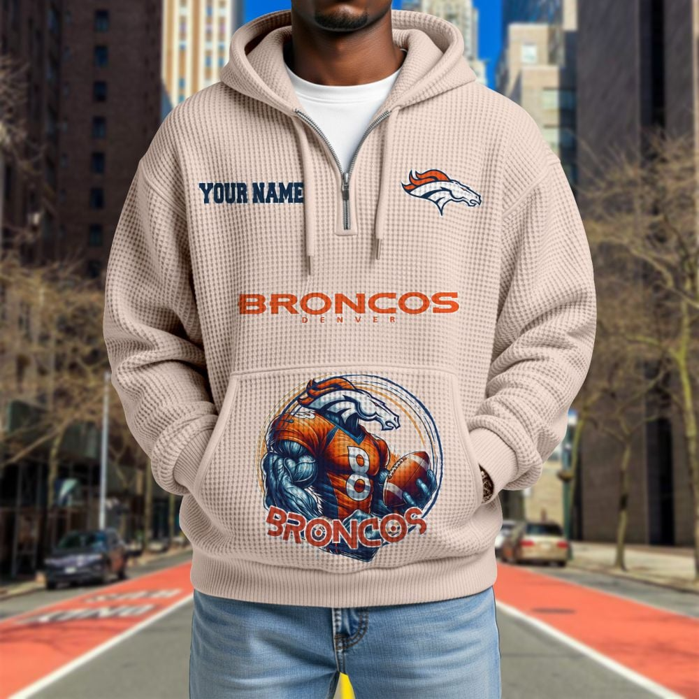 DEN x NFL Waffle Hoodie DATND TANTD