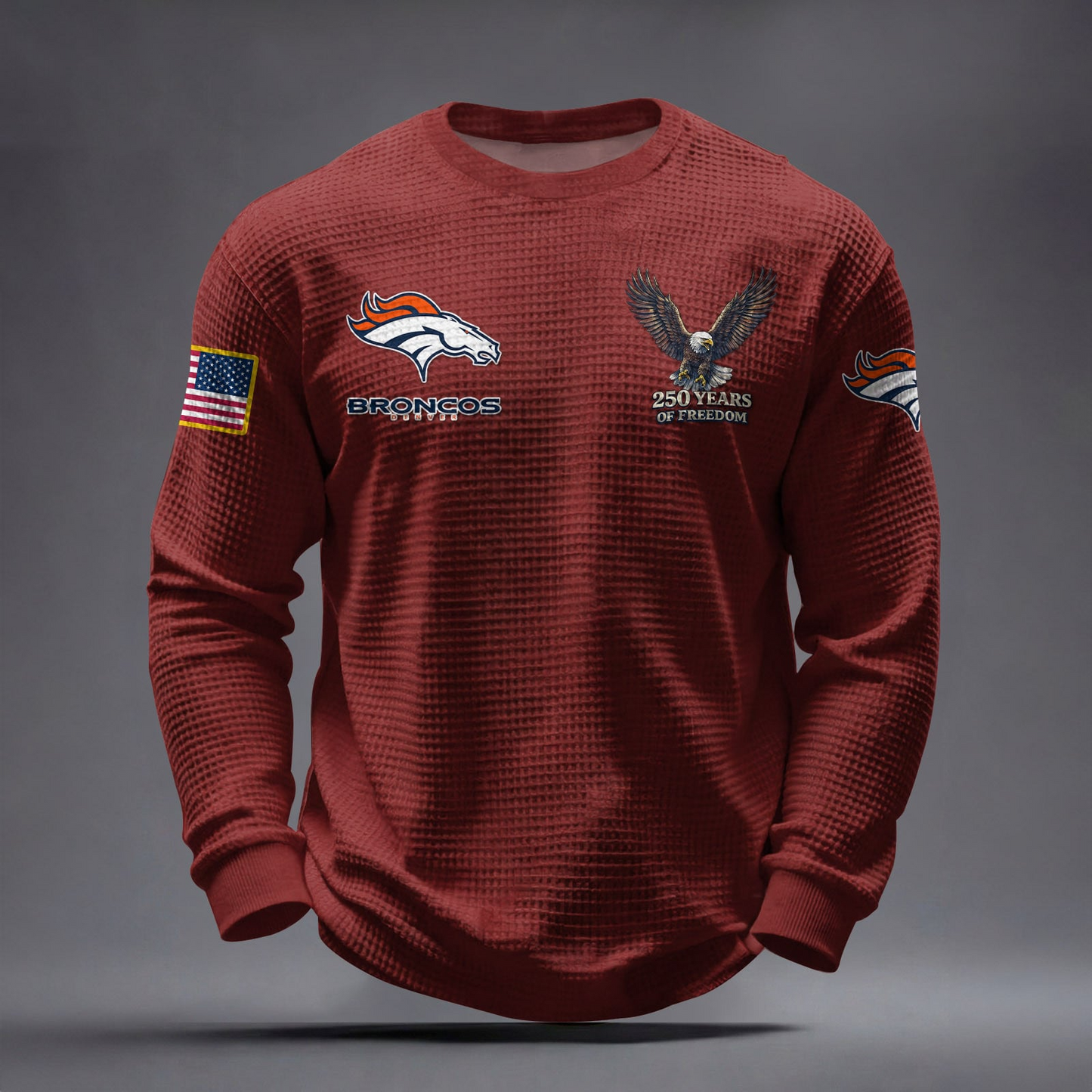 DEN x NFL Waffle Sweatshirt DatND DVT