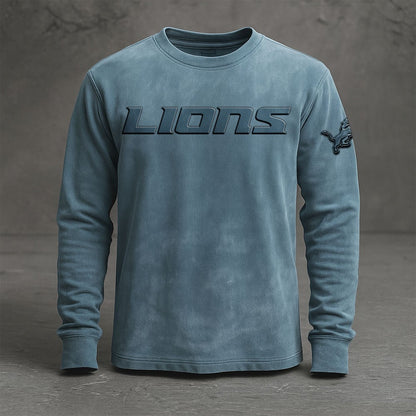 DET x NFL Embossed SweatShirt DATND TANTD