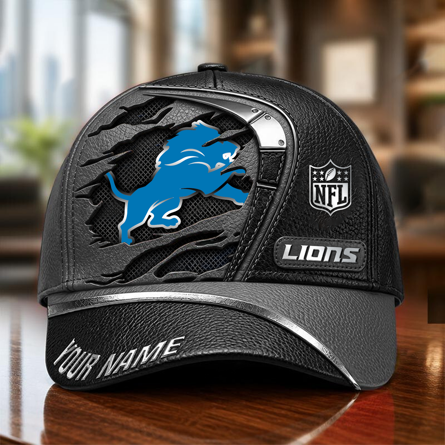 DET x NFL Premium Multicolor 3D Cap 200626