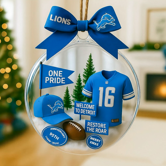 DET x NFL Premium Ornament 1011 DatND DVT
