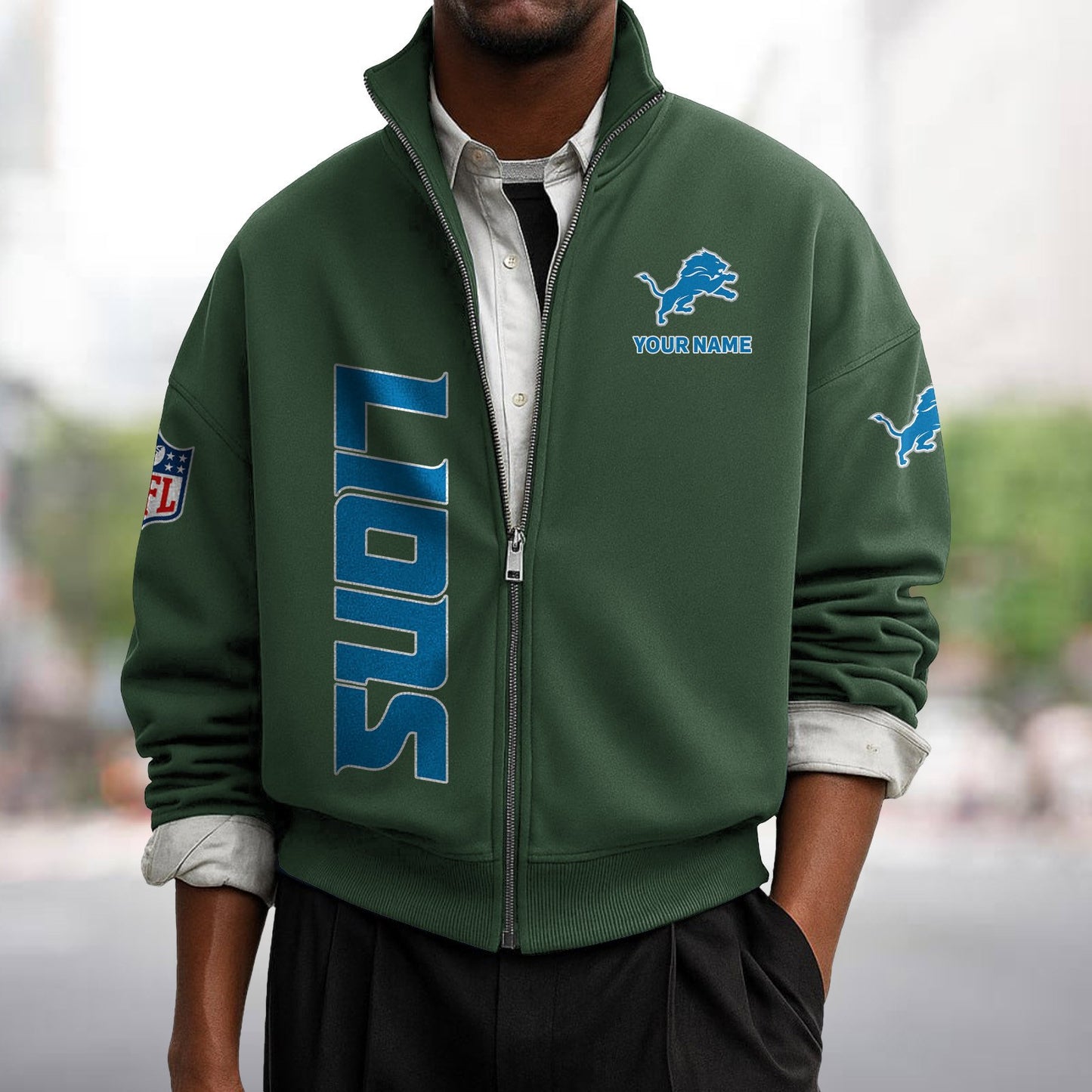 DET x NFL Sweatshirt Full Zip DATND TANTD