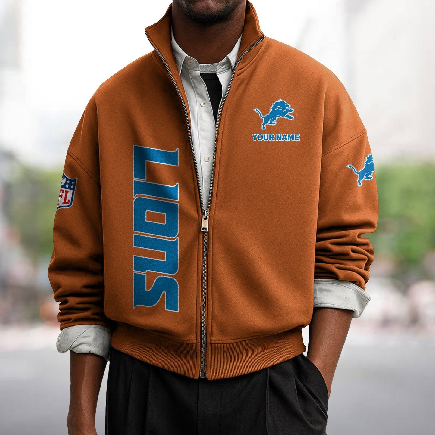 DET x NFL Sweatshirt Full Zip DATND TANTD
