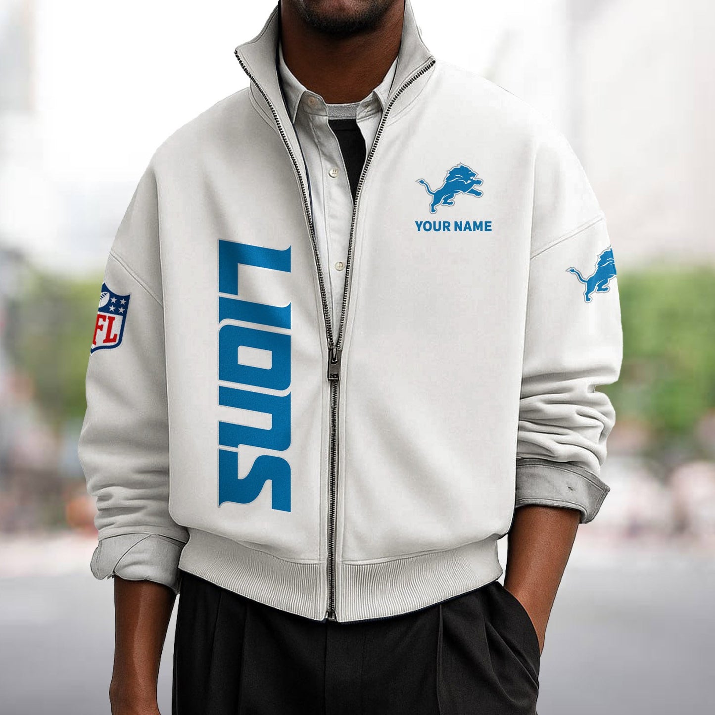 DET x NFL Sweatshirt Full Zip DATND TANTD