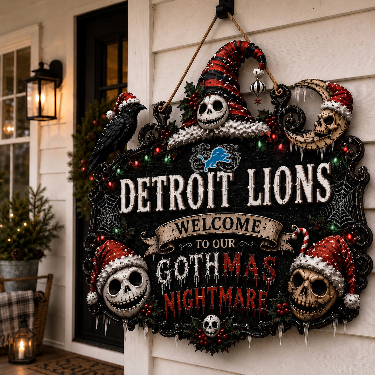 DET x NFL Welcome To Our Gothmas Nightmare