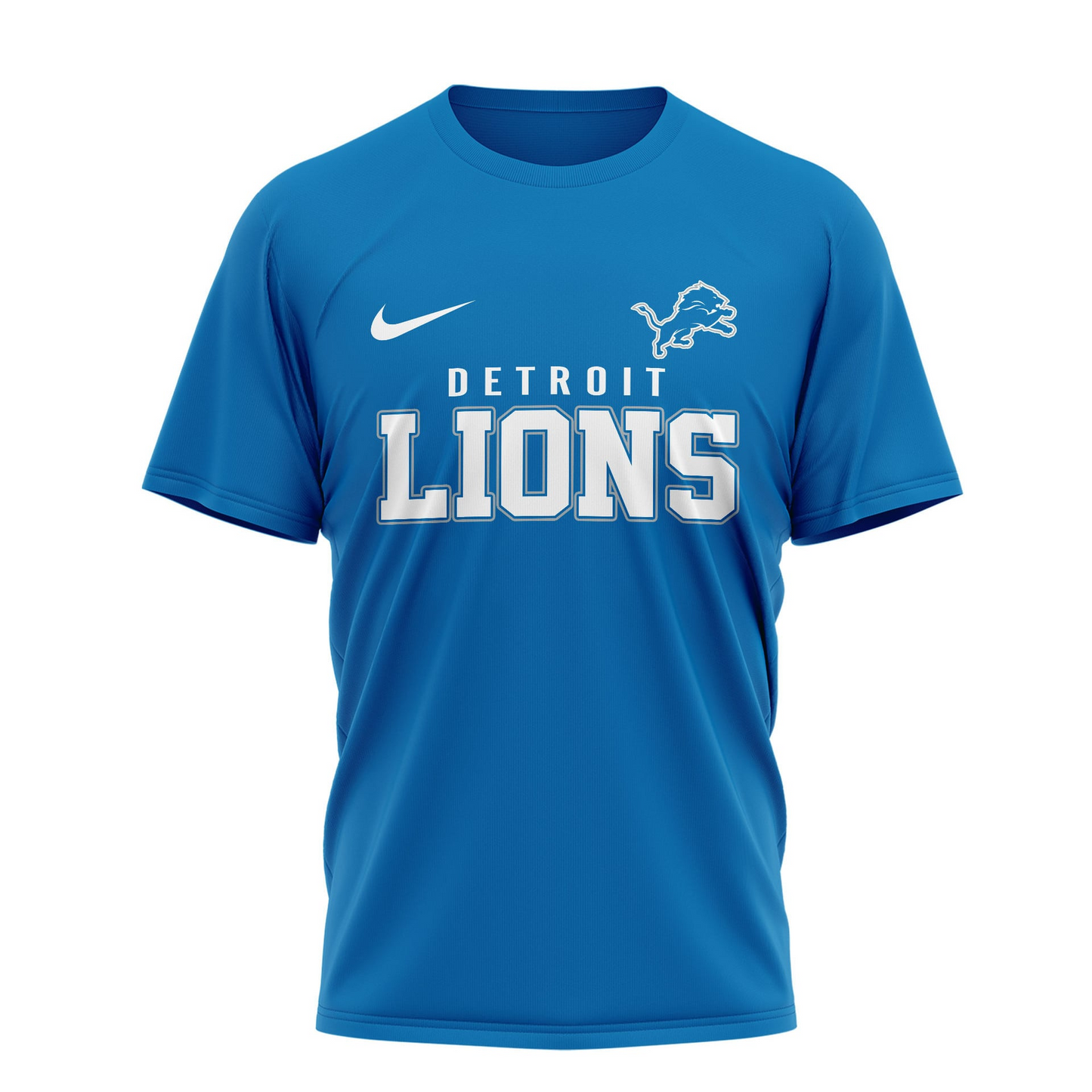 DET x NFL Whole Lot of Football Christian Cross 3D Shirt
