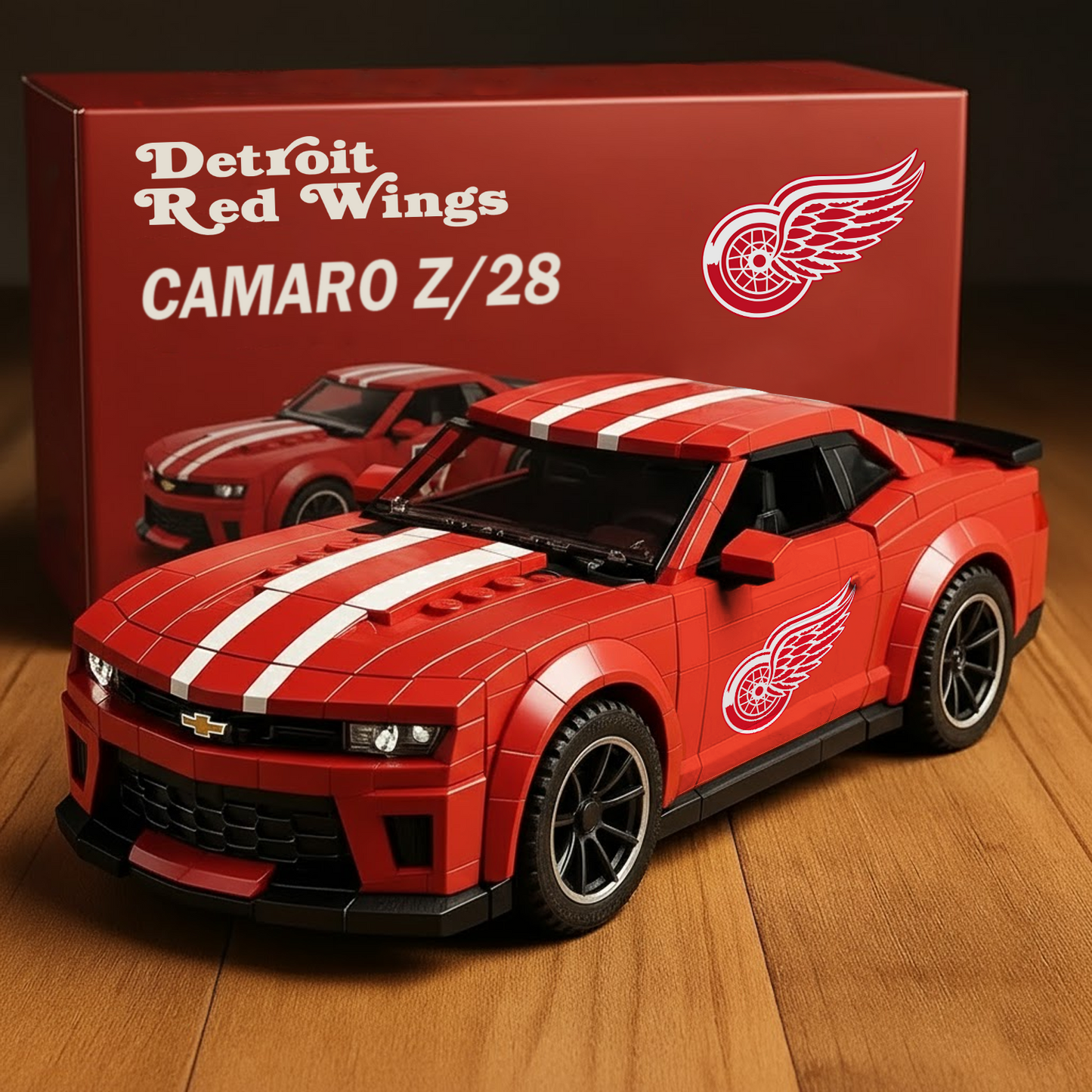 DET x NHL Football Team Camaro Z28 DATND TANTD