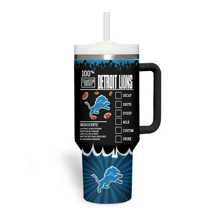 DL Premium NFL Champion Energy Tumbler 40oz DDT CTND