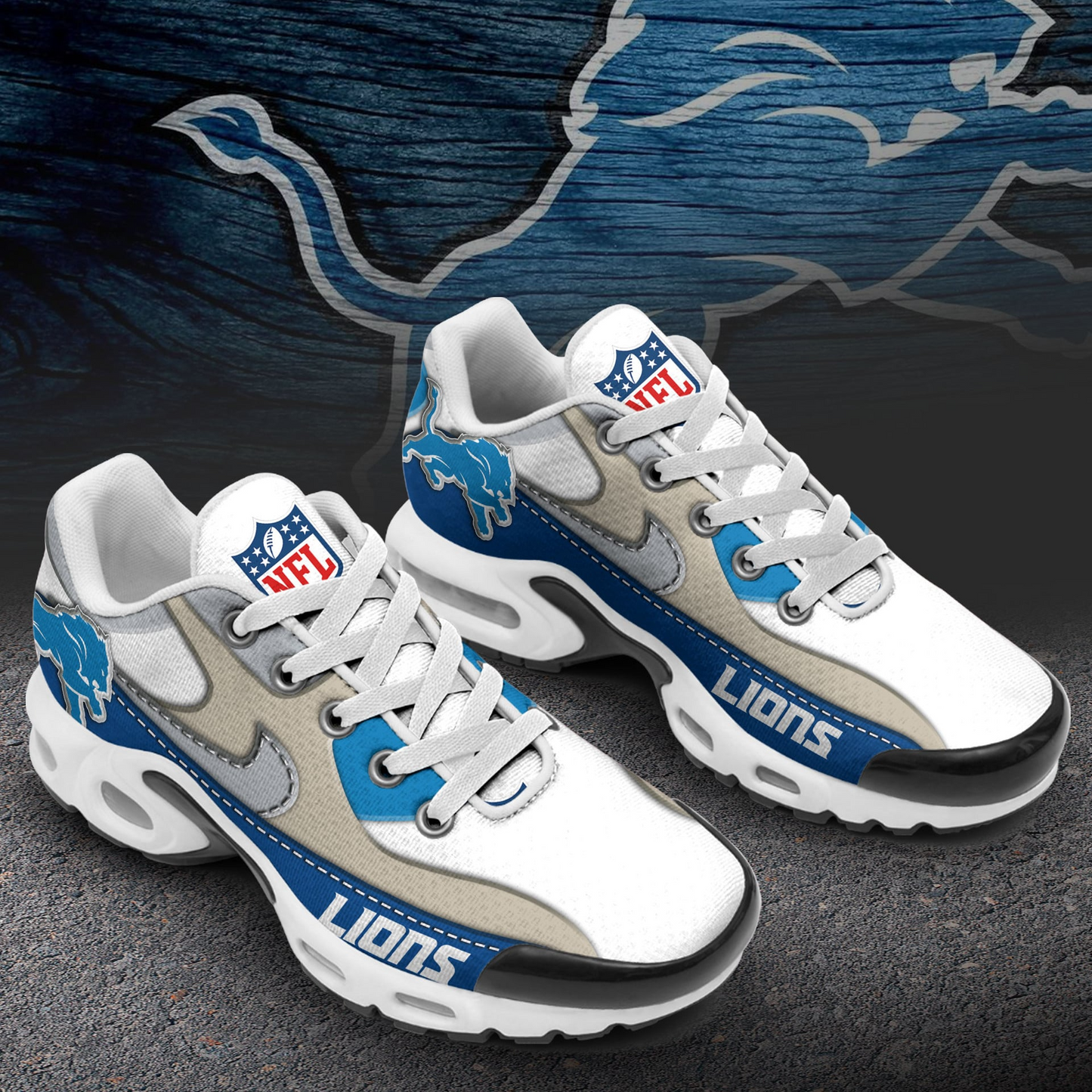 DL Premium NFL Color Block Air Max Shoes DDT CTND