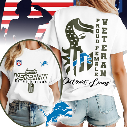 DL Premium NFL Female Veteran 3D Shirt DDT HLPHUONG