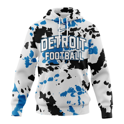 DL Premium NFL Gridiron Splash Personalized Hoodie DDT CTND