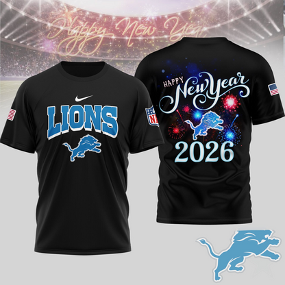 DL Premium NFL Happy New Year 2026 3D Shirt DDT 291125 NTL 1