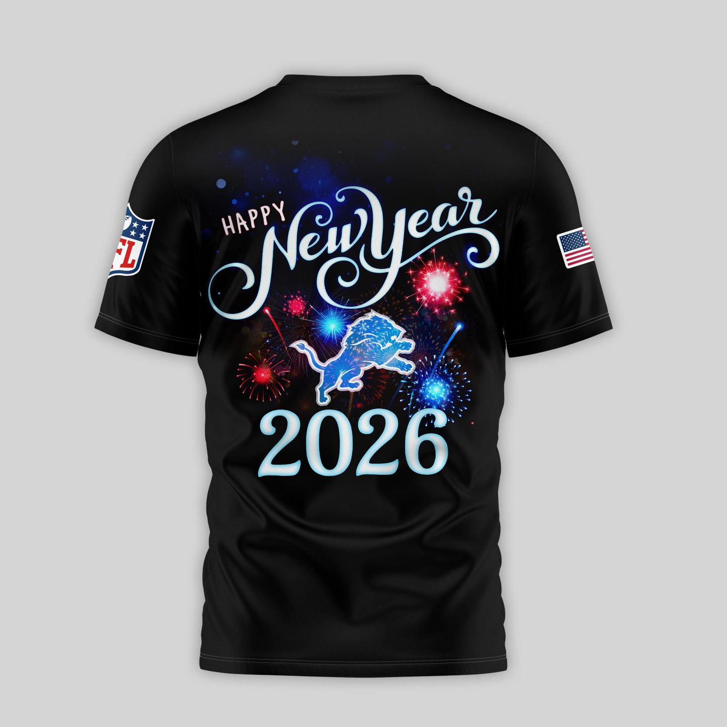 DL Premium NFL Happy New Year 2026 3D Shirt DDT 291125 NTL 1