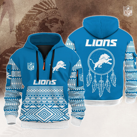 DL Premium NFL Native American Hoodie DDT HLPHUONG